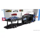 BURAGO IVECO S-WAY 570 TRUCK CAR TRANSPORTER WITH AUDI E-TRON GT 2021