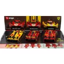 Burago FERRARI SET 3X 499P WINNER 24h LE MANS TEAM AF CORSE FERRARI - N 83 2025 - N 50 2024 - N 51 2023