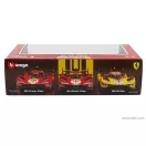 Burago FERRARI SET 3X 499P WINNER 24h LE MANS TEAM AF CORSE FERRARI - N 83 2025 - N 50 2024 - N 51 2023