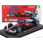 Burago FERRARI F1 SF-25 TEAM SCUDERIA FERRARI HP N 16 MIAMI GP 2025 CHARLES LECLERC - WITH PILOT AND SHOWCASE