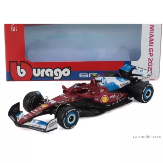   Burago FERRARI F1 SF-25 TEAM SCUDERIA FERRARI HP N 44 MIAMI GP 2025 LEWIS HAMILTON