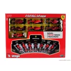 Burago FERRARI SET F1 7X TEAM SCUDERIA FERRARI N 5 2019 SEBASTIAN VETTEL - SF1000 N 16 2020 - SF21 N 16 SEASON 2021 - SF-75 N 55 2022 - SF-23 N 55 2023 - SF-24 N 16 2024 CHARLES LECLERC + N 55 CARLOS SAINZ