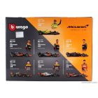 Burago McLAREN SET F1 7X F1 MCL36 TEAM MCLAREN N 4 2022 + 2X N 3 DANIEL RICCIARDO - MCL60 N 4 2023 LANDO NORRIS + N 81 OSCAR PIASTRI - MCL38 N 4 4th MONACO GP 2024 LANDO NORRIS + N 81 OSCAR PIASTRI
