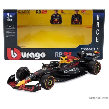 BURAGO RED BULL F1 RB21 TEAM ORACLE RED BULL RACING N 1 SEASON 2025 MAX VERSTAPPEN