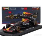 BURAGO RED BULL F1 RB21 TEAM ORACLE RED BULL RACING N 22 SEASON 2025 YUKI TSUNODA - WITH PILOT AND SHOWCASE