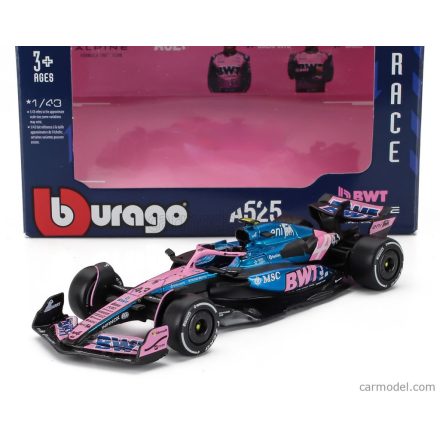 BURAGO RENAULT F1 A525 TEAM BWT ALPINE N 43 SEASON 2025 FRANCO COLAPINTO