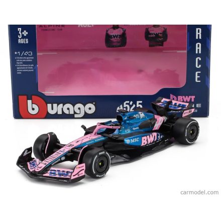 BURAGO RENAULT F1 A525 TEAM BWT ALPINE N 10 SEASON 2025 PIERRE GASLY