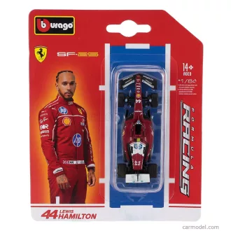   Burago FERRARI F1 SF-25 TEAM SCUDERIA FERRARI HP N 44 SEASON 2025 LEWIS HAMILTON