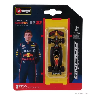   Burago RED BULL F1 RB21 TEAM ORACLE RED BULL RACING N 1 SEASON 2025 MAX VERSTAPPEN