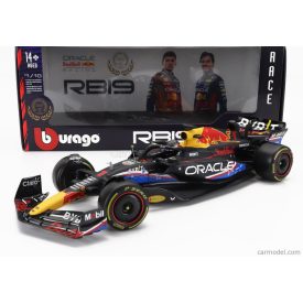   Burago RED BULL F1 RB19 TEAM ORACLE RED BULL RACING N 1 WORLD CHAMPION WINNER AUSTIN USA GP 2023 MAX VERSTAPPEN