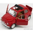 Burago FIAT 500L OPEN ROOF 1968