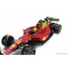BURAGO - FERRARI F1-75 SCUDERIA FERRARI N 55 4th MONZA GP ITALY 2022 CARLOS SAINZ - WITH PILOT AND SHOWCASE - EXCLUSIVE CARMODEL