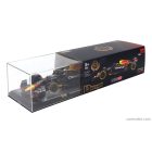 Burago RED BULL F1 RB18 TEAM ORACLE RED BULL RACING N 11 SEASON 2022 SERGIO PEREZ - WITH PILOT AND SHOWCASE