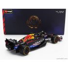Burago RED BULL F1 RB19 TEAM ORACLE RED BULL RACING N 1 WORLD CHAMPION WINNER AUSTIN USA GP 2023 MAX VERSTAPPEN - WITH PILOT AND SHOWCASE