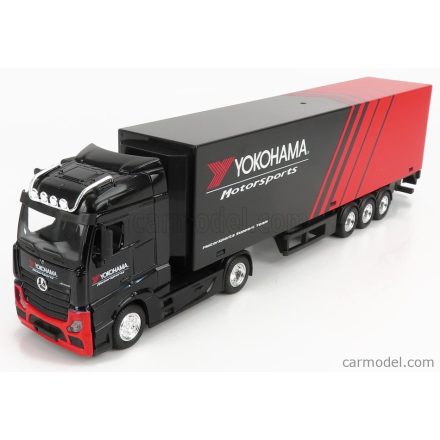 Burago MERCEDES BENZ ACTROS 2 GIGASPACE TRUCK YOKOHAMA TIRES 2016