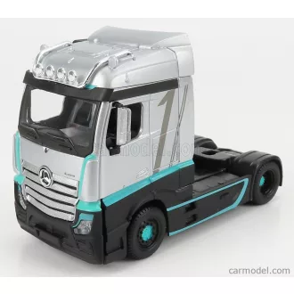   Burago MERCEDES ACTROS 2 GIGASPACE TRACTOR TRUCK 3-ASSI 2016 - F1 WORLD CHAMPION TEAM AMG PETRONAS MOTORSPORT FORMULA ONE COULORS