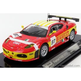   Burago FERRARI F430GT N 97 BMS SCUDERIA ITALIA 2nd LMGT2 CLASS 24h LE MANS 2008 M.MALUCELLI - P.RUBERTI - F.BABINI