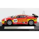 Burago FERRARI F430GT N 97 BMS SCUDERIA ITALIA 2nd LMGT2 CLASS 24h LE MANS 2008 M.MALUCELLI - P.RUBERTI - F.BABINI