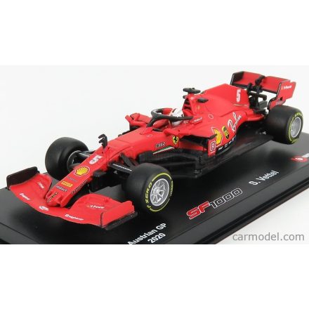 Burago FERRARI F1 SF1000 TEAM SCUDERIA FERRARI MISSION WINNOW N 5 AUSTRIAN GP 2020 SEBASTIAN VETTEL
