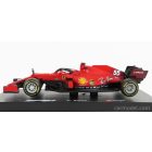 Burago FERRARI F1 SF21 TEAM SCUDERIA FERRARI MISSION WINNOW N 55 SEASON 2021 CARLOS SAINZ JR. - CON PILOTA E VETRINA - WITH PILOT AND SHOWCASE