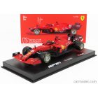 Burago FERRARI F1 SF21 TEAM SCUDERIA FERRARI MISSION WINNOW N 55 SEASON 2021 CARLOS SAINZ JR. - CON PILOTA E VETRINA - WITH PILOT AND SHOWCASE