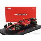 Burago FERRARI F1 SF-23 TEAM SCUDERIA FERRARI N 55 SEASON 2023 CARLOS SAINZ - WITH PILOT AND SHOWCASE - EXCLUSIVE CARMODEL