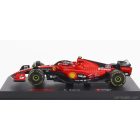 Burago FERRARI F1 SF-23 TEAM SCUDERIA FERRARI N 55 SEASON 2023 CARLOS SAINZ - WITH PILOT AND SHOWCASE - EXCLUSIVE CARMODEL