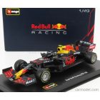 Burago Red Bull F1 RB16B HONDA RA620H TEAM ASTON MARTIN N 11 SEASON 2021 SERGIO PEREZ - CON PILOTA E VETRINA - WITH PILOT AND SHOWCASE