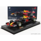 Burago Red Bull F1 RB16B HONDA RA620H TEAM ASTON MARTIN N 11 SEASON 2021 SERGIO PEREZ - CON PILOTA E VETRINA - WITH PILOT AND SHOWCASE