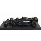Burago MERCEDES F1 W14 TEAM MERCEDES-AMG PETRONAS FORMULA ONE N 44 SEASON 2023 LEWIS HAMILTON - CON PILOTA E VETRINA - WITH PILOT AND SHOWCASE