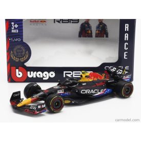   Burago Red Bull F1 RB19 TEAM ORACLE RED BULL RACING N 11 4th AUSTIN USA GP 2023 SERGIO PEREZ