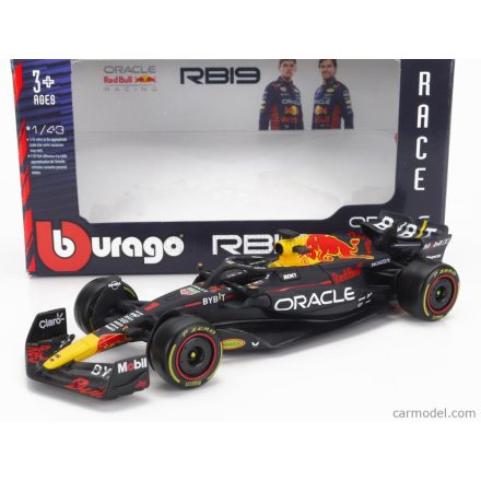 Burago Red Bull F1 RB19 TEAM ORACLE RED BULL RACING N 1 SEASON 2023 MAX VERSTAPPEN