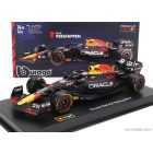Burago Red Bull F1 RB19 TEAM ORACLE RED BULL RACING N 1 WORLD CHAMPION SEASON 2023 MAX VERSTAPPEN - CON PILOTA E VETRINA - WITH PILOT AND SHOWCASE