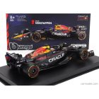 Burago Red Bull F1 RB19 TEAM ORACLE RED BULL RACING N 1 WORLD CHAMPION SEASON 2023 MAX VERSTAPPEN - CON PILOTA E VETRINA - WITH PILOT AND SHOWCASE