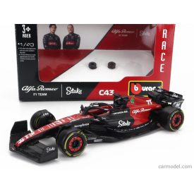   Burago ALFA ROMEO F1 C43 TEAM STAKE N 77 SEASON 2023 VALTTERI BOTTAS