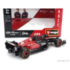 Burago ALFA ROMEO F1 C43 TEAM STAKE N 24 SEASON 2023 GUANYU ZHOU