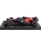 Burago ALFA ROMEO F1 C43 TEAM STAKE N 24 SEASON 2023 GUANYU ZHOU - CON PILOTA E VETRINA - WITH PILOT AND SHOWCASE - EXCLUSIVE CARMODEL