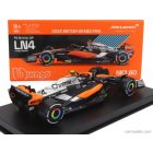 Burago McLAREN F1 MCL60 TEAM McLAREN N 4 SEASON 2023 LANDO NORRIS - CON PILOTA E VETRINA - WITH PILOT AND SHOWCASE