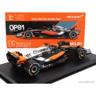 Burago McLAREN F1 MCL60 TEAM McLAREN N 81 SEASON 2023 OSCAR PIASTRI - CON PILOTA E VETRINA - WITH PILOT AND SHOWCASE