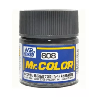 Mr. Hobby C608 JMSDF 2705 Dark Gray N4