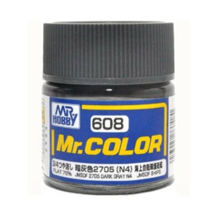 Mr. Hobby C608 JMSDF 2705 Dark Gray N4