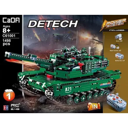 Cada M1A2 Sep Abrams 2in1 Tank távirányítós építőjáték