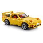 Cada Initial-D Mazda FD3S RX-7 Yello építőjáték
