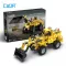 Cada Wheel Loader and Wheel Bulldozer építőjáték