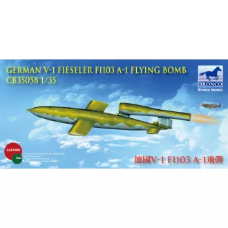   Bronco Models German V-1 Fi103 A-1 Flying Bomb Flying Bomb harcjármű makett