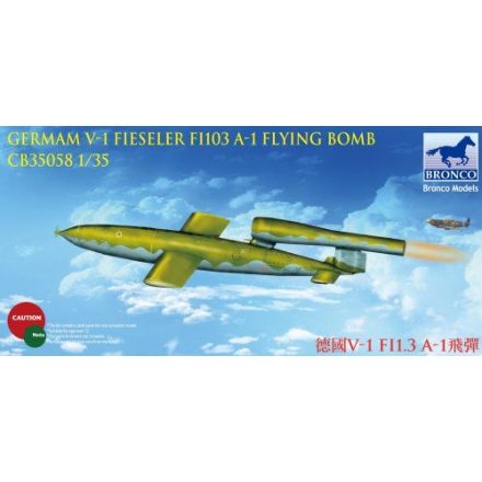 Bronco Fieseler V-1 Fi 103 A-1 Flying Bomb makett