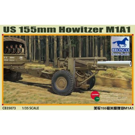 Bronco M1A1 155mm US Howitzer makett