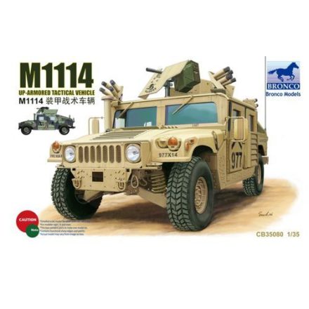 Bronco M1114 Up-Armored Tactical Vehicle makett