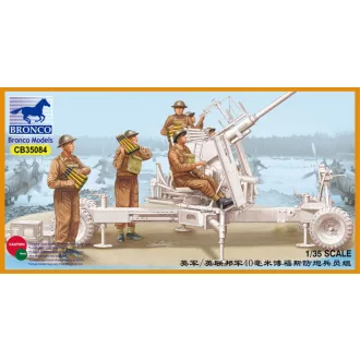   Bronco Models British/Commonwealth Bofors Gun crew set harcjármű makett