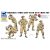 Bronco British 17pdr Anti-Tank Gun Crew set